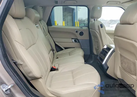 2017 Land Rover Range Rover Sport Hse из США, поврежденный, VIN SALWR2FV3HA162606